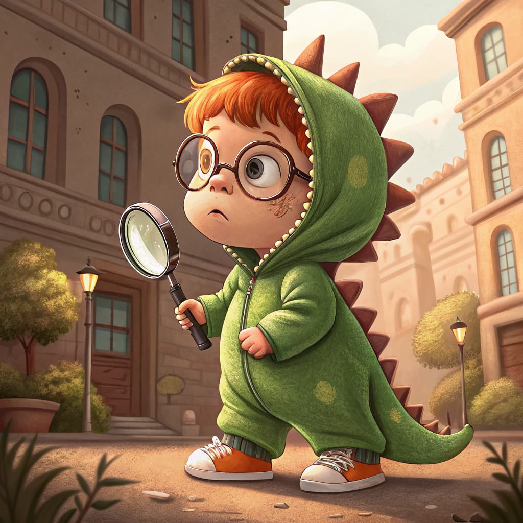 Cover illustration for George and the Case of the Missing Crayons